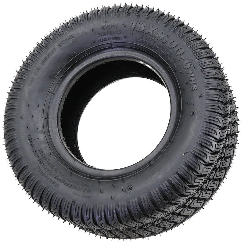 1/2X 13x5.00-6 Lawn Mower Turf Tires 4Ply 13x5x6 Garden Tractor Tire Tubeless