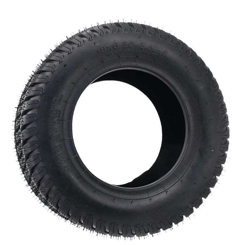 16x6.50-8 Lawn Mower Tire Garden Tractor 16x6.5x8 Turf Tubeless Heavy Duty 4Ply