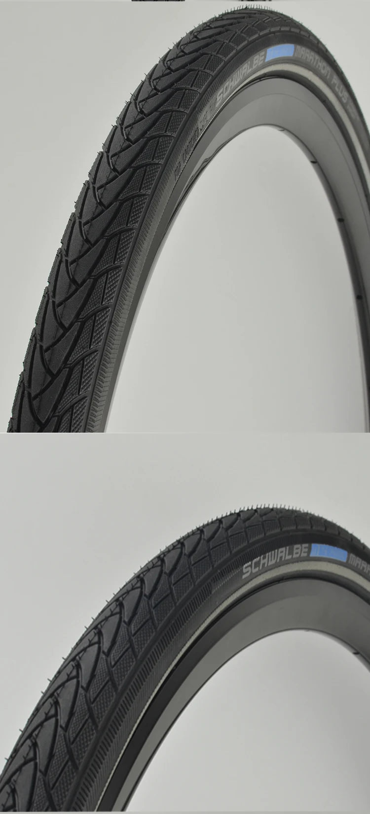 SCHWALBE Original MARATHON PLUS Series 26/27.5 inch 700c Wired Bicycle Tire for MTB Bike Touring Bicycle Cycling Parts