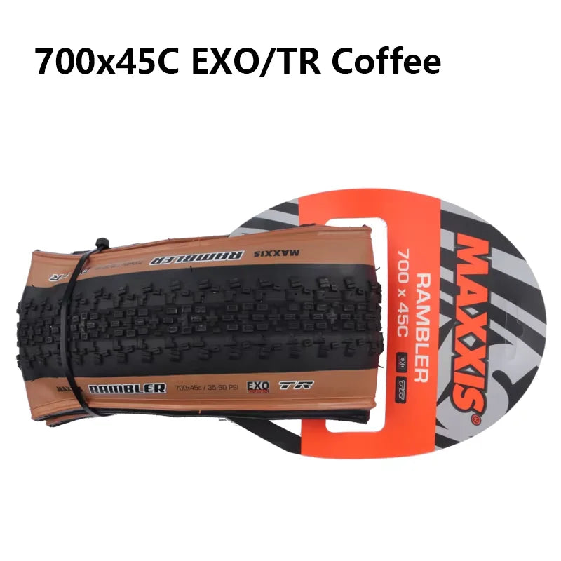 MAXXIS RAMBLER Gravel Tires Anti Puncture Tubelss Gravel Tire 700x38C/40C/45C/50C 650x47B Off Road Bicycle Tires