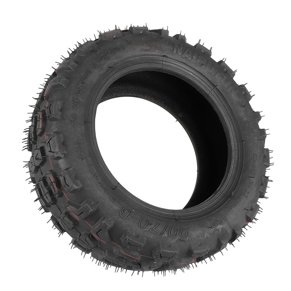 11 Inch 90/65-6.5 Tubeless Tyre OffRode Tubeless Tyre for Zero 11x Electric Scooter Thickened Rubber Replacement Tyres
