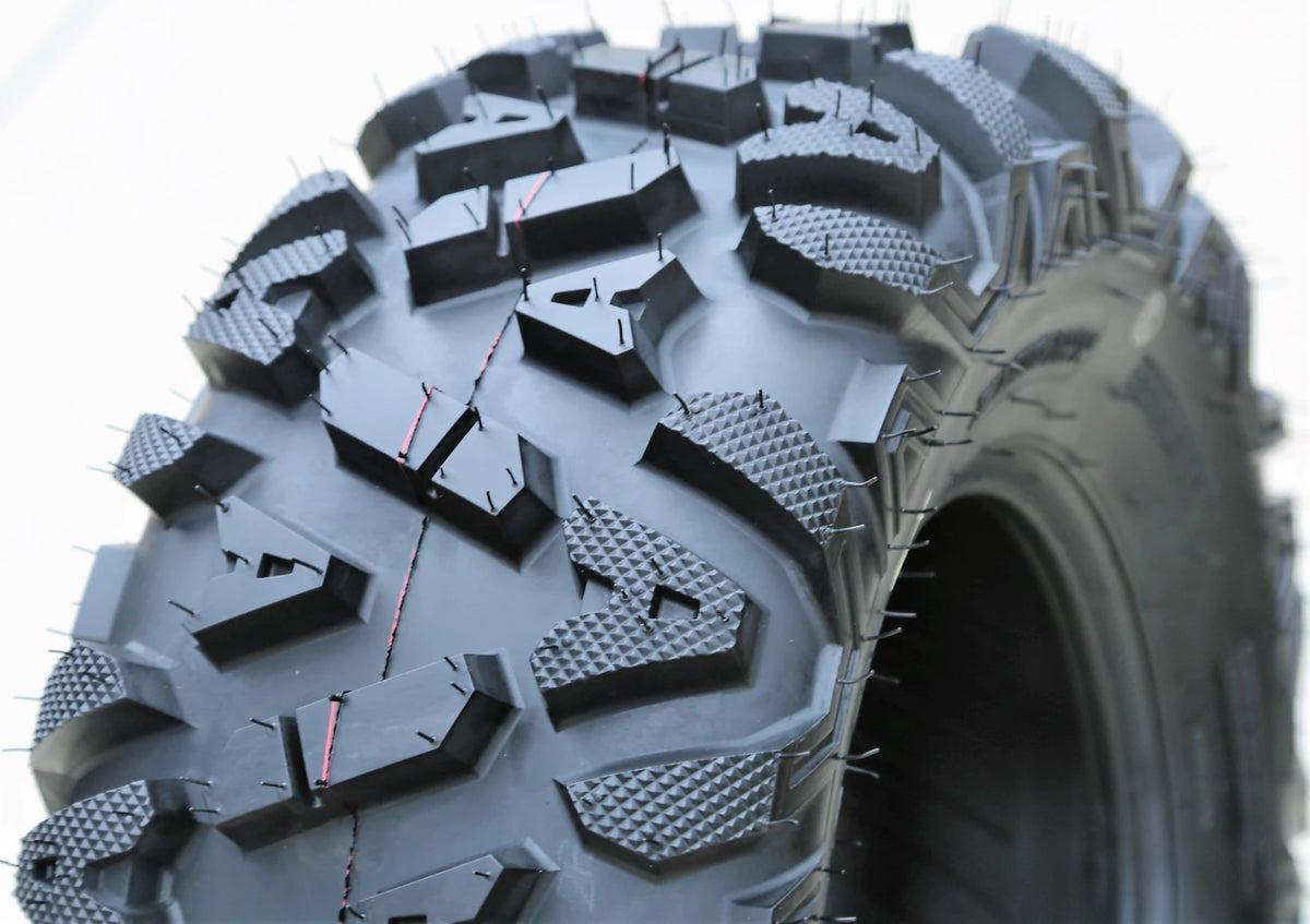 4 Forerunner Knight 27x10.00-12 27x10-12 27x10x12 57F 6 Ply Mud ATV UTV Tires