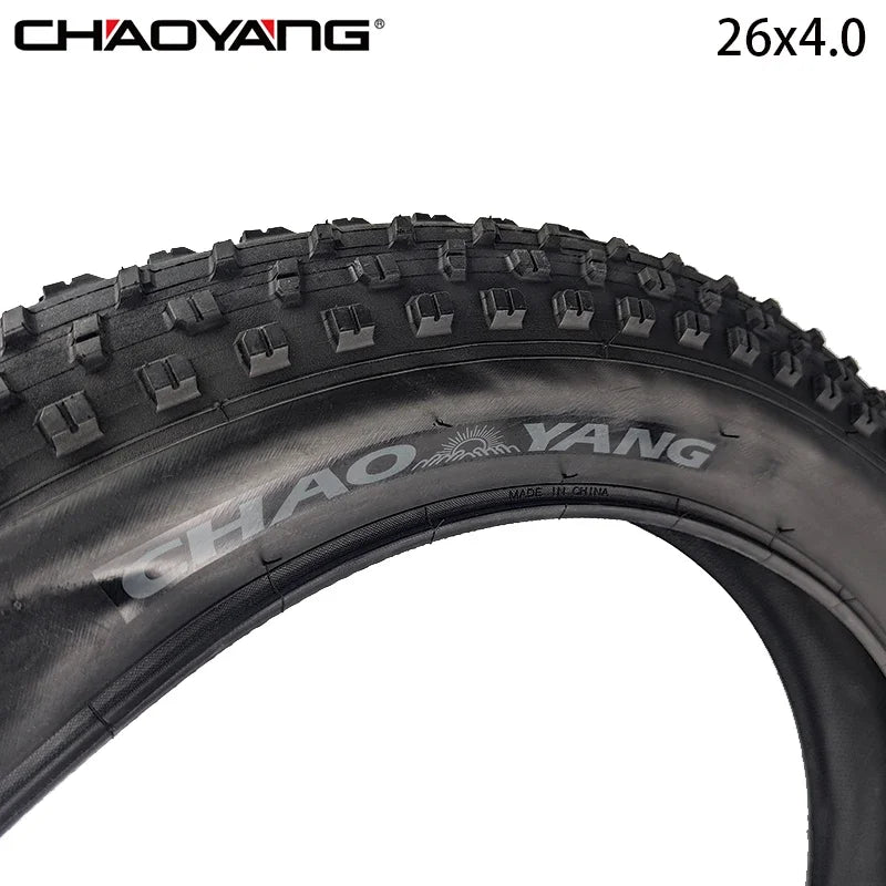 CHAOYANG Original 26x4.0 H-5176 26inch MTB Off-Road ATV City Fat Beach Snowfield Bike Steel Wire Tyre Cycling Bicycle Parts