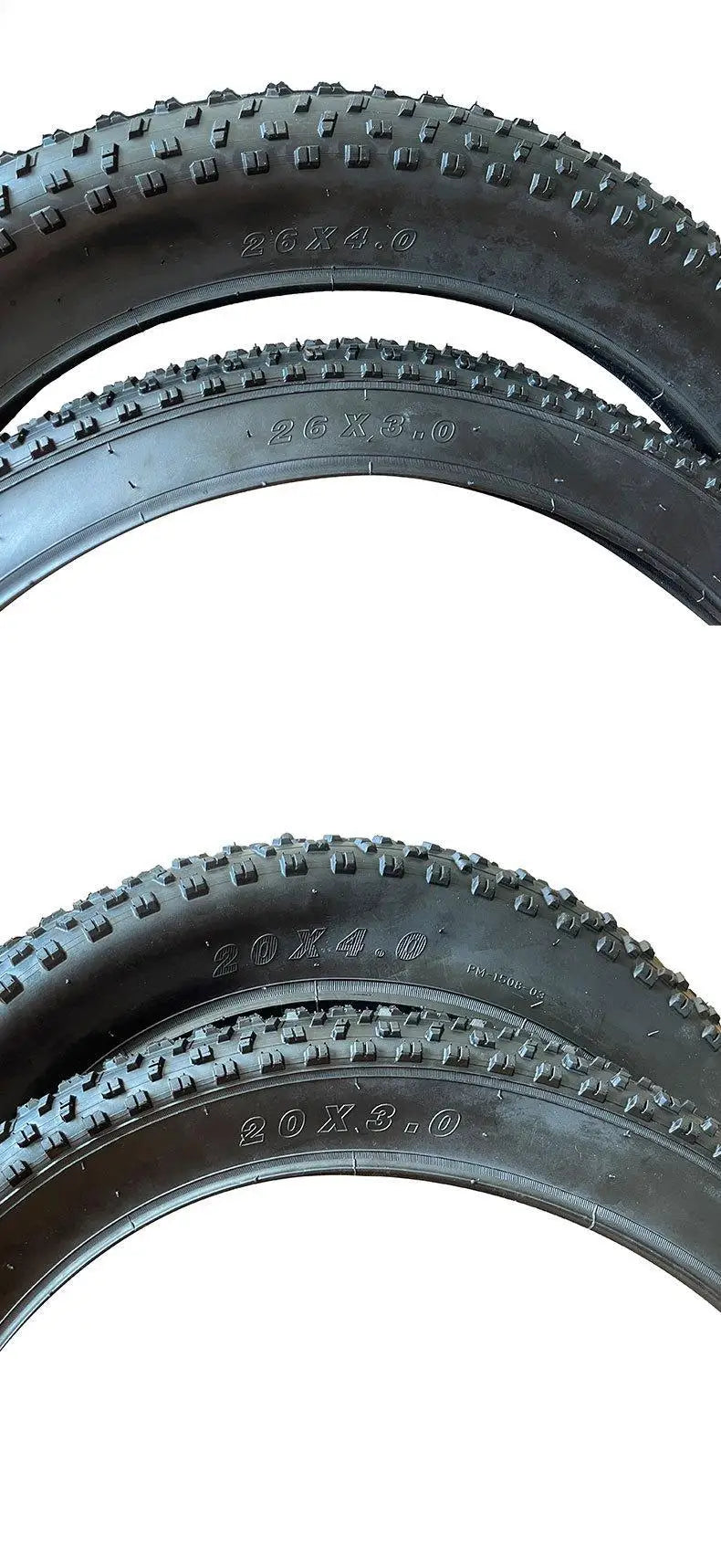 BBSHD 20 inches Fat Tire 20x4.0 Electric Fat Bike Snow Beach Bicycle Tire and Inner Tube Bike Parts Bicycle Accessories