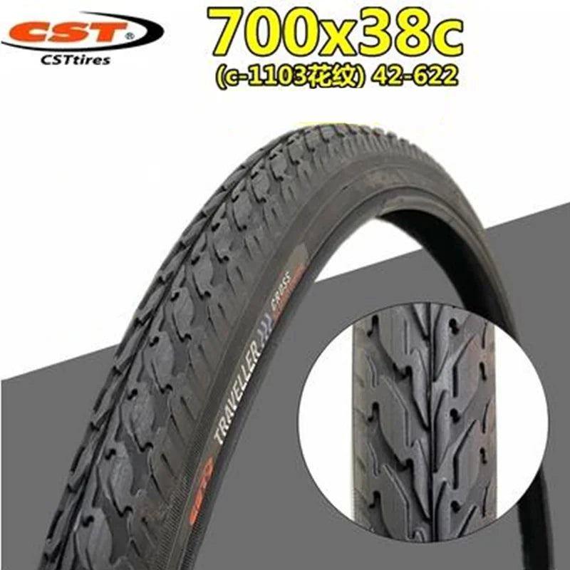 CST 700x23C/25C/28C/32C/35C/38C/40C Road Mountain Bike tire road cycling 700*35C bicycle tyre bicycle tires mtb For Cycling