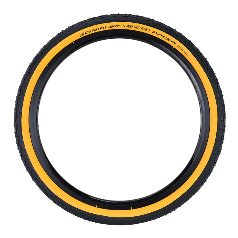 SCHWALBE Original Marathon Racer/One/Kojak Folding Tire 32-349/35-349 for Brompton Folding Bicycle BMX Bike Cycling Parts