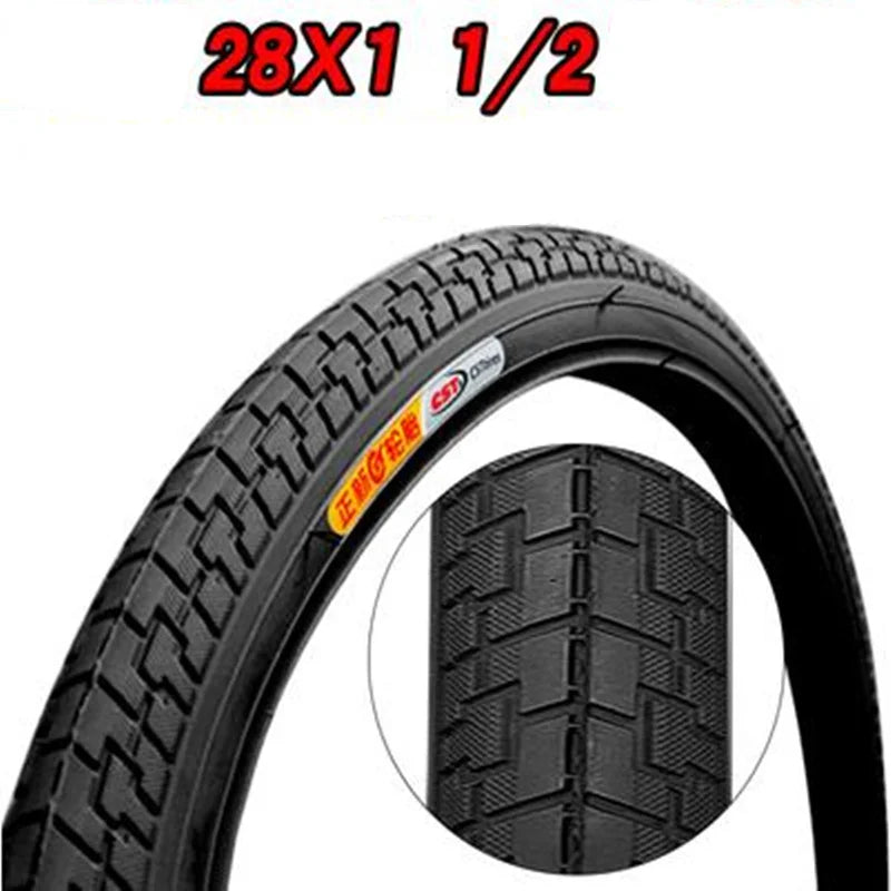 28 inch Bike Tire 28x1 1/2 Old Style 28 Inch Bicycle Tire Cycling Tires 28" 40-635 For Traditional Old Style Bicycle 28*1 1/2