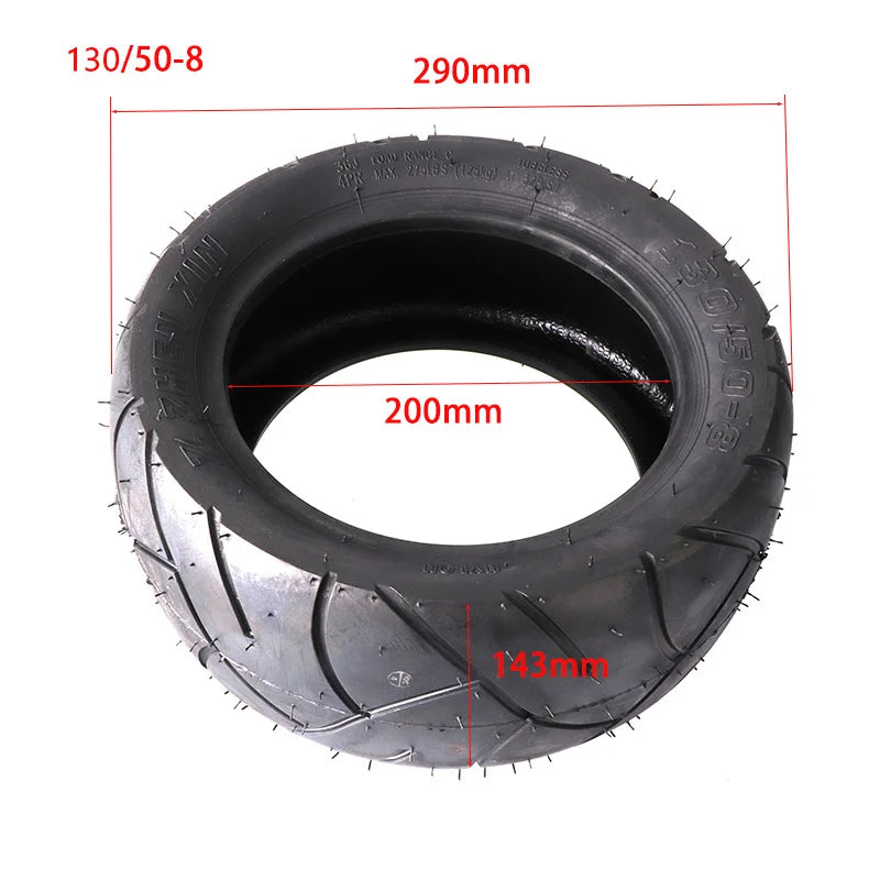 For Little Jintong Jincheng Monkey Motorcycle 90/65-8 Inch 130/50-8 Inch Pit Electric Scooter Vacuum Tire Accessories