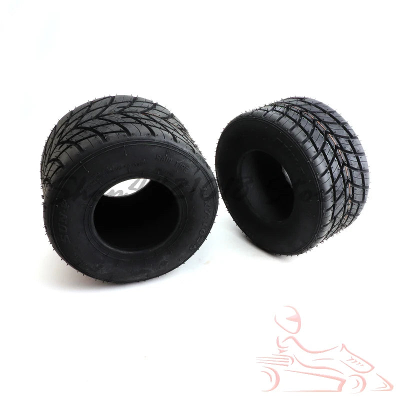 10x4.50-5 11x7.10-5 Inch Front and Rear Rain Tires Tubeless Tires for Off-road Drift Kart Tires Tubeless Tire Accessories