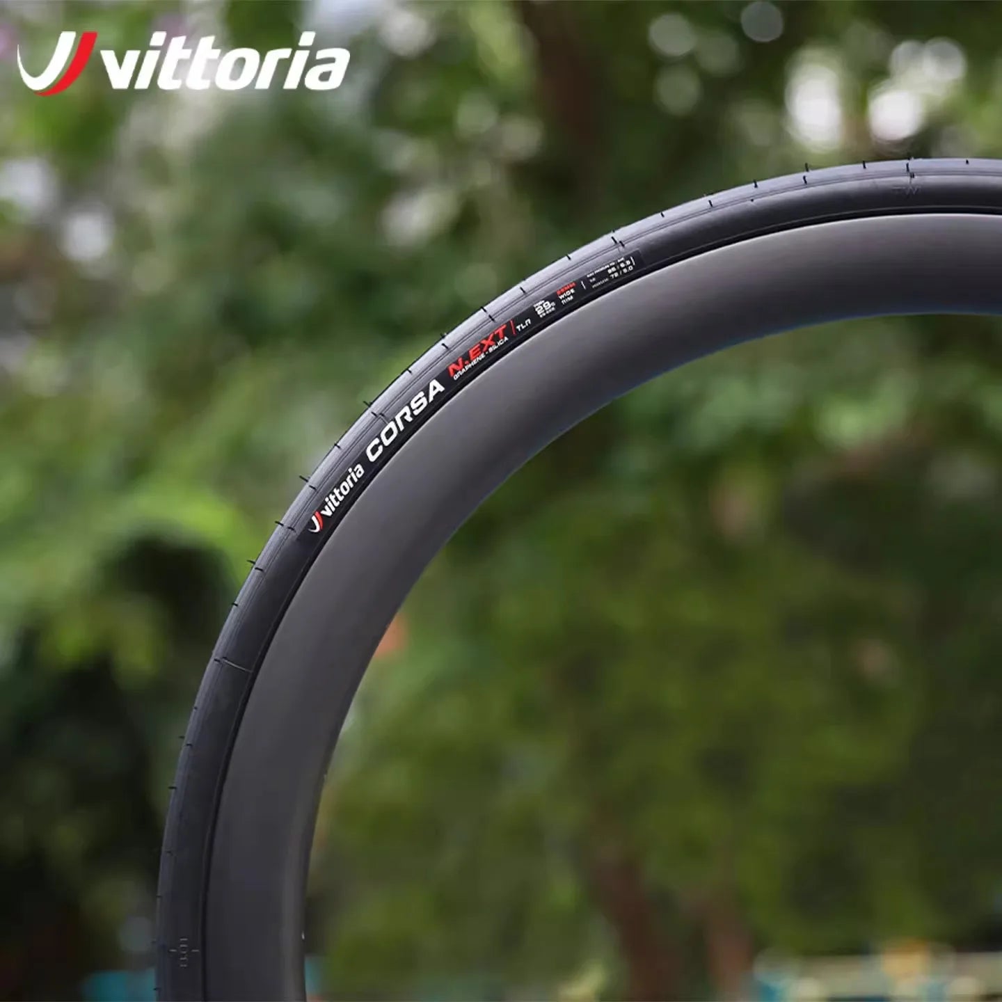 Vittoria Original Corsa N.Ext Tubeless-Ready/Tube Clincher Road Racing Bicycle 700x/24c/26c/28c/29c/30c/32c/34c Folding Tires