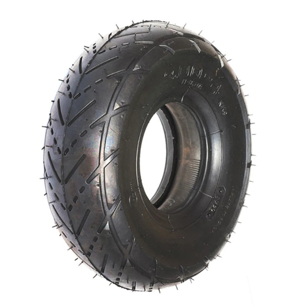 Suitable for 10 Inch Electric Gasoline Scooter High Performance 3.00-4 Tire Inner Tube with Curved Valve