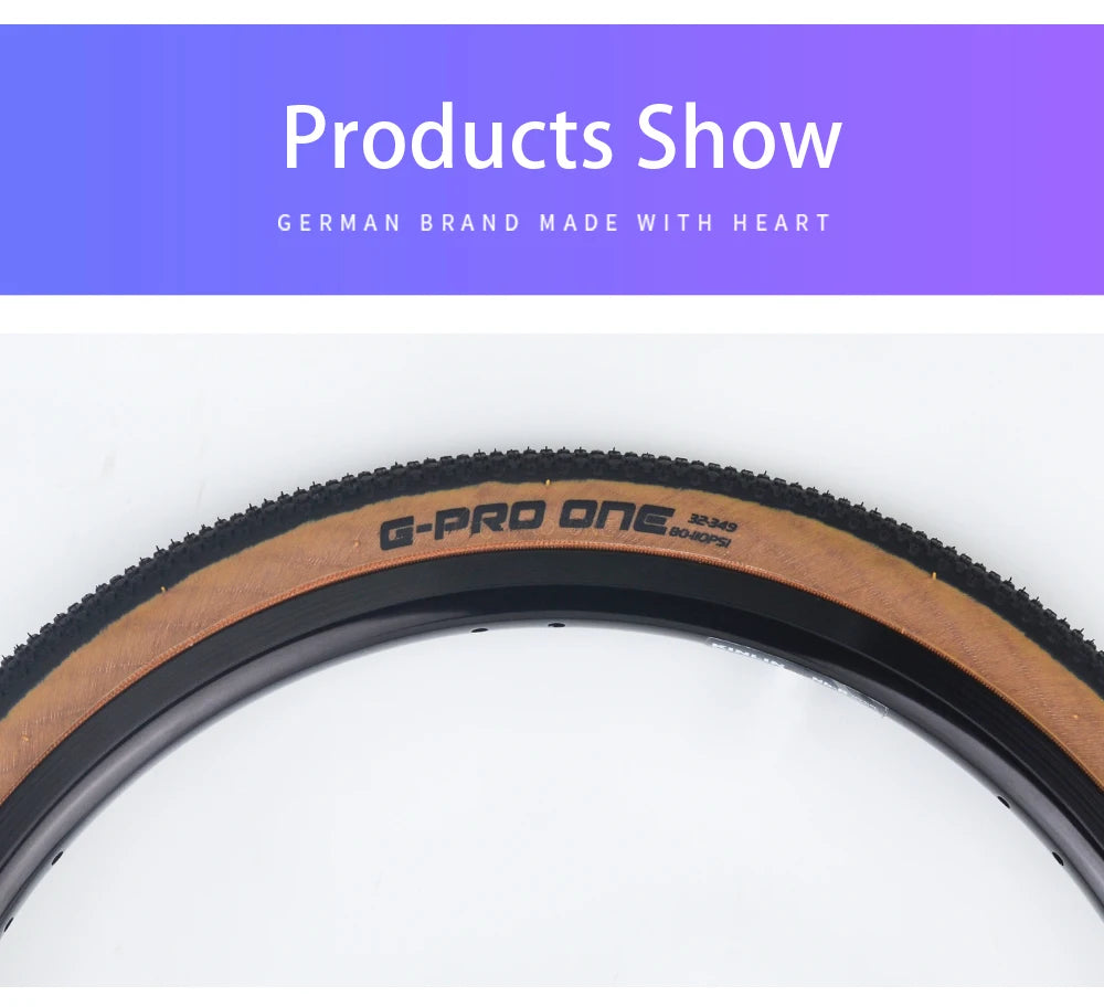 G-PRO-ONE Original 16 inch Small Wheel Bicycle Folding Tire 32-349 16x1 1/4 for Brompton Bicycle BMX Bike GS-1009/2309
