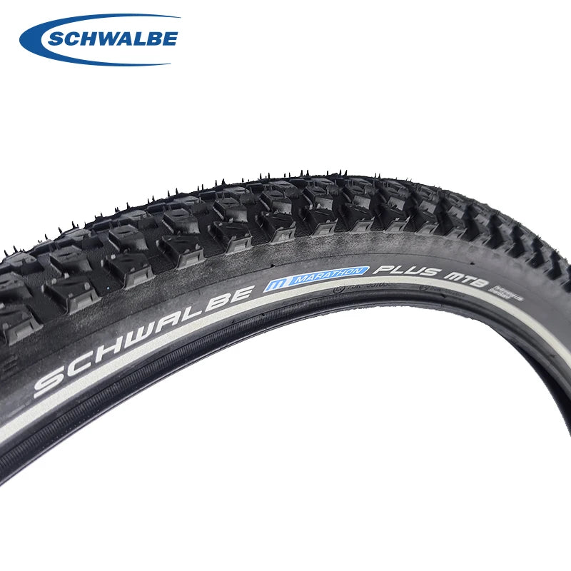 SCHWALBE Original MARATHON PLUS MTB 26x2.10/27.5x2.1/27.5x2.25 Wired Bicycle Tire for MTB Bike Off-Road Bicycle Cycling Parts