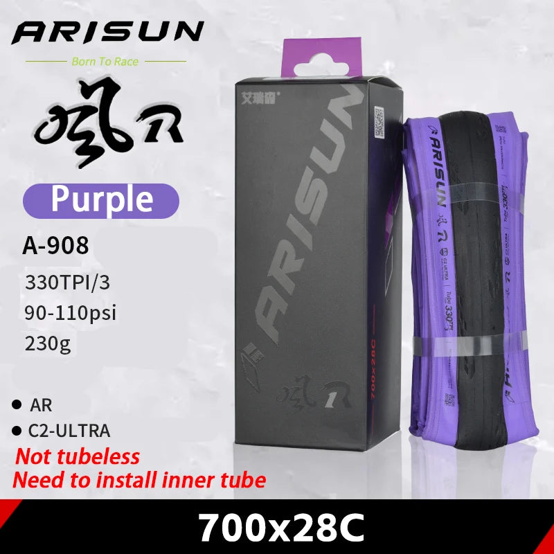 CHAOYANG ARISUN R1 700x25c/700x28c Puncture-proof Folding Tire 330TPI for Road Bicycle Competition Racing Bike Cycling Parts