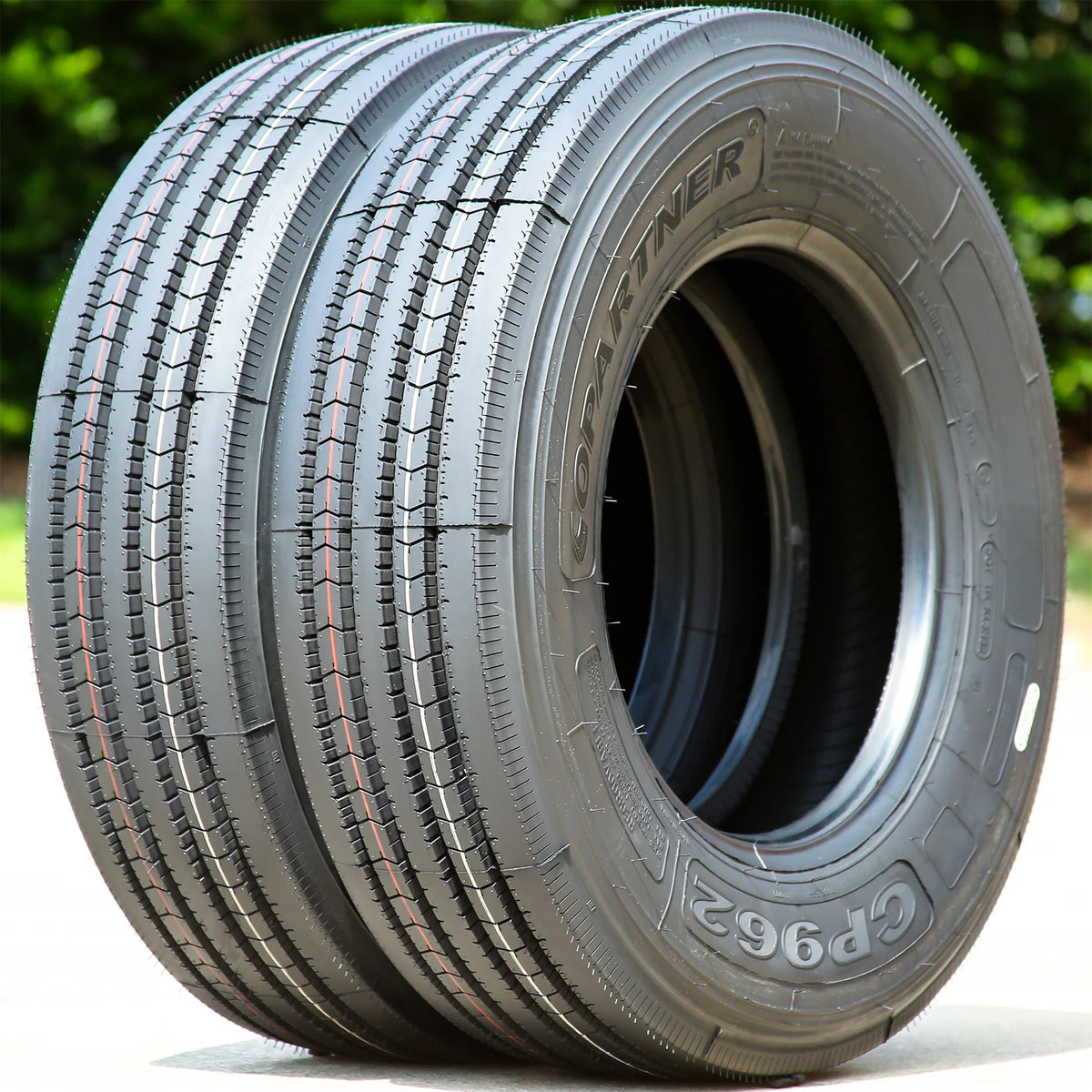 2 Copartner CP962 235/75R17.5 132/129M H 16 Ply Steer Commercial Tires
