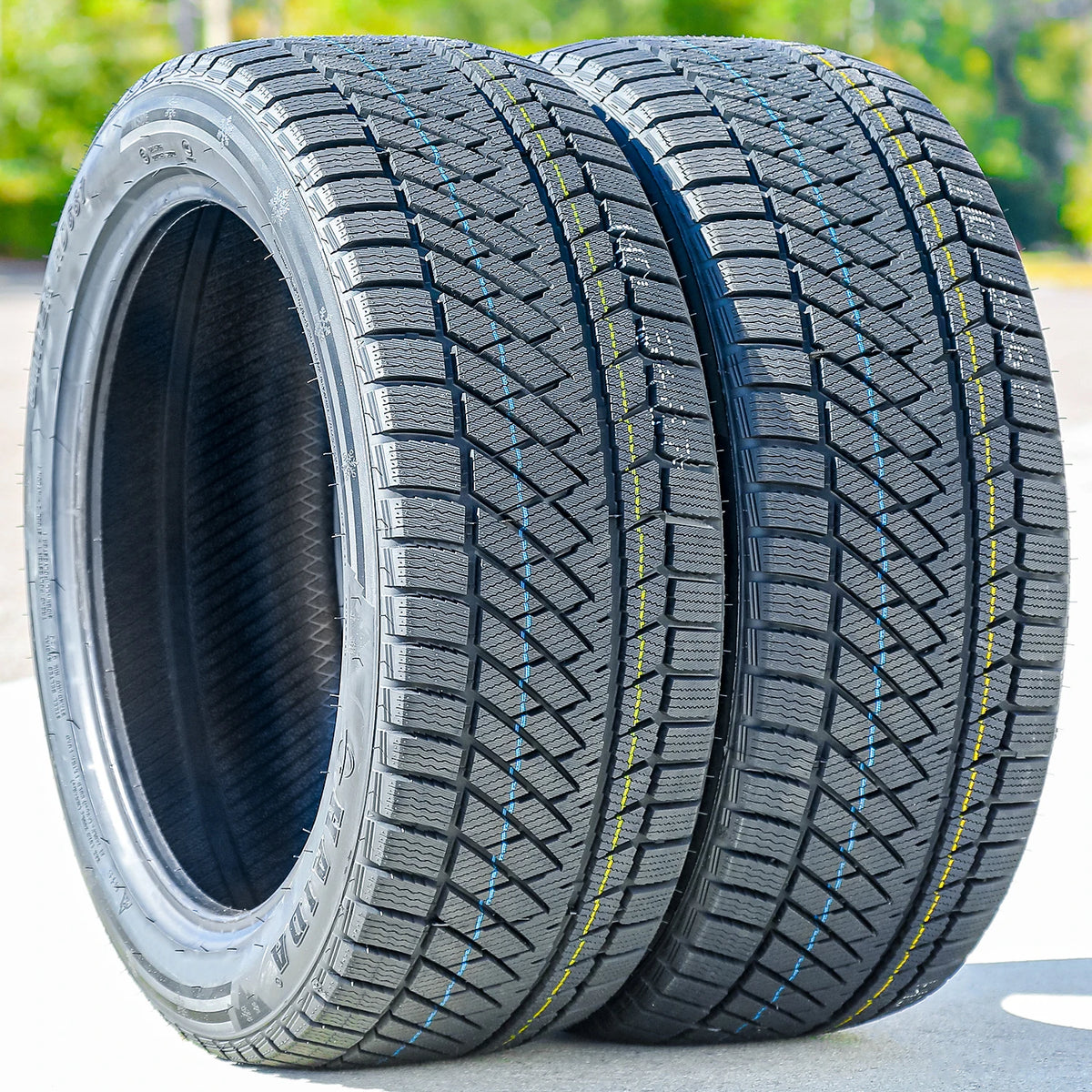 2 Haida Winter HD687 235/50R19 103V Snow Studless Tires