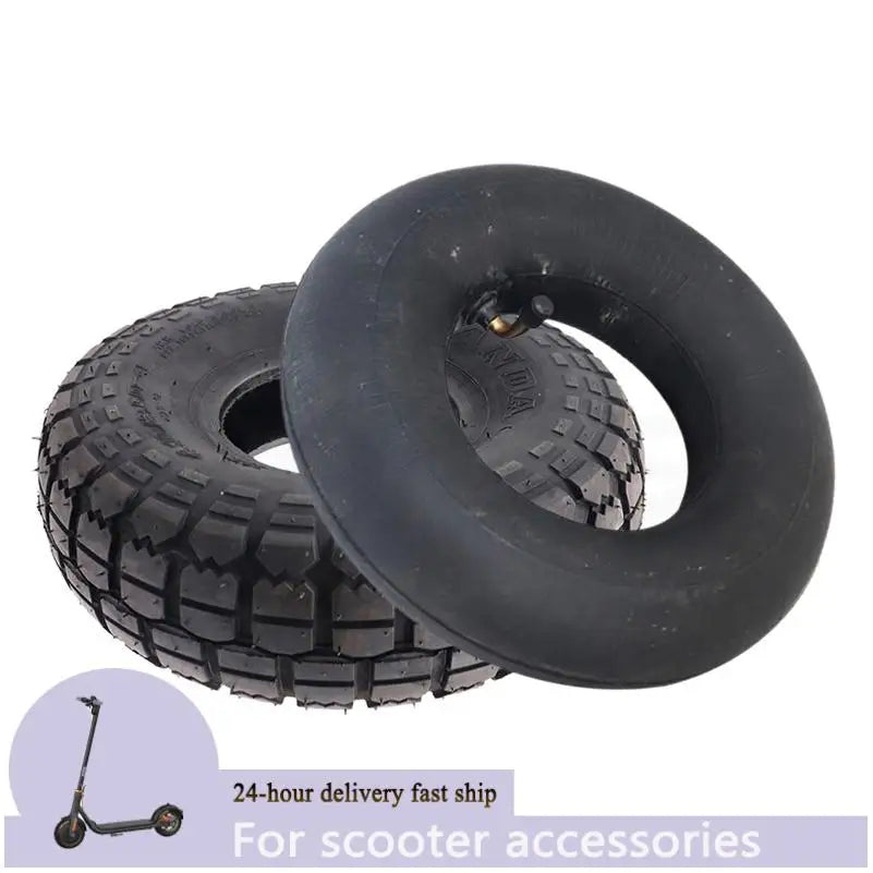 4.10/3.50-4 Tires 4.10-4 3.50-4 Tyre And Inner Tube for Electric Tricycle, Trolley,Electric Scooter,warehouse Car Tire Parts