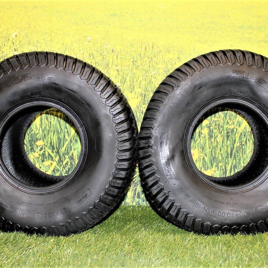 (Set of 2) 20x10.00-8 Tires (ATW-003)