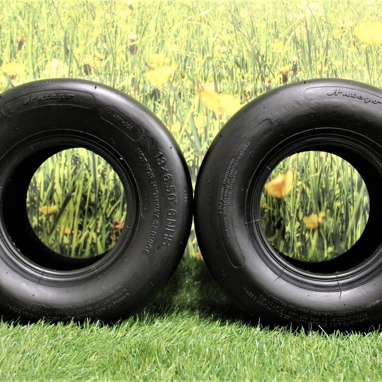 13x6.50-6 Turf Tires for Lawn and Garden Mower (Set of 4)
