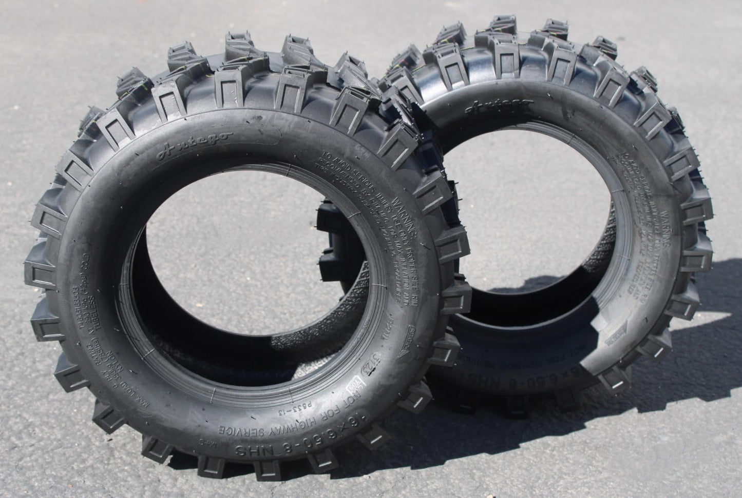 Directional 16X6.50-8 Snow Tires