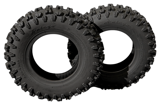 (Qty: 1) Antego 4.80-8 ATW-053 2 ply Snow tires Non-directional