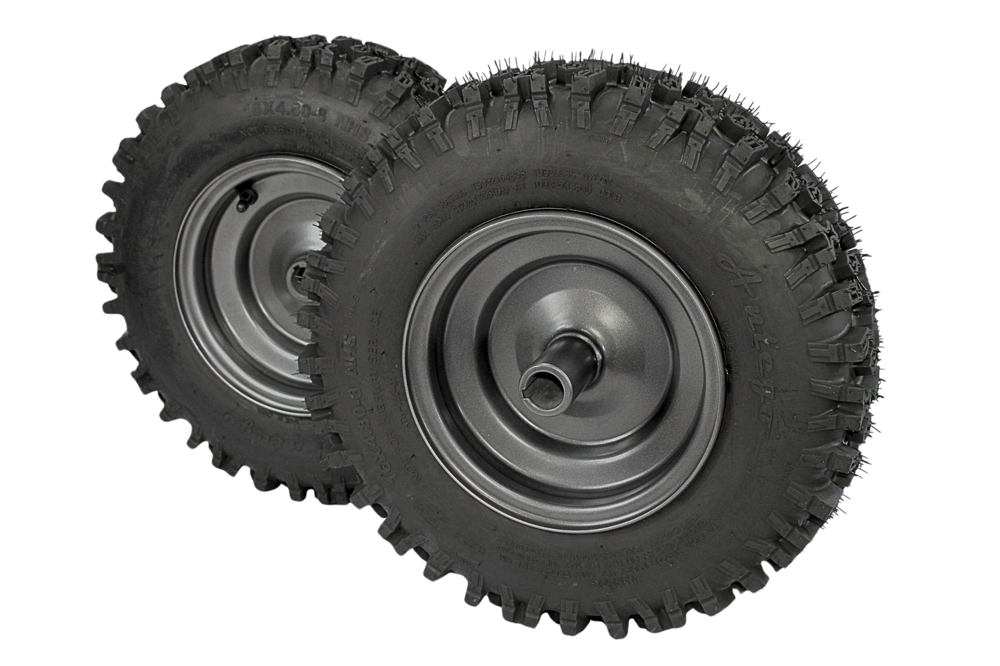16x4.80-8 Snow Tire and 8x3.75 Wheel Assembly with New Improved Non Directional Snow Tire (Set of 4) Ariens 07101208