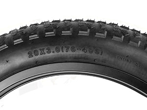 ZUKKA 20/26x3.0 Electric Bike Tire Fat E-Bike Tires Heavy Duty High-Performance Wear-Resistant Mountain Snow Bicycle Tires/Tubes