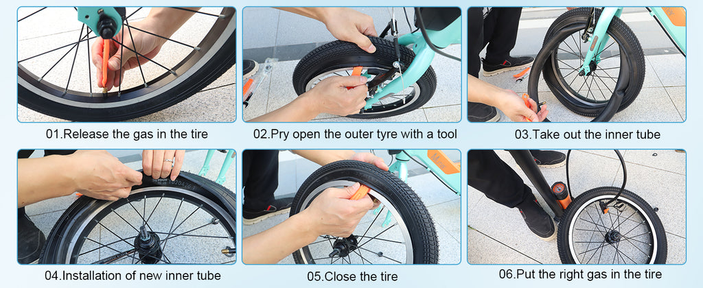 ZUKKA 2 PCS 14" 14x2.125 Kid Bike Tires Heavy Duty Anti-Slip with Tubes Tire Levers Compatible with Stroller & Kid Bikes