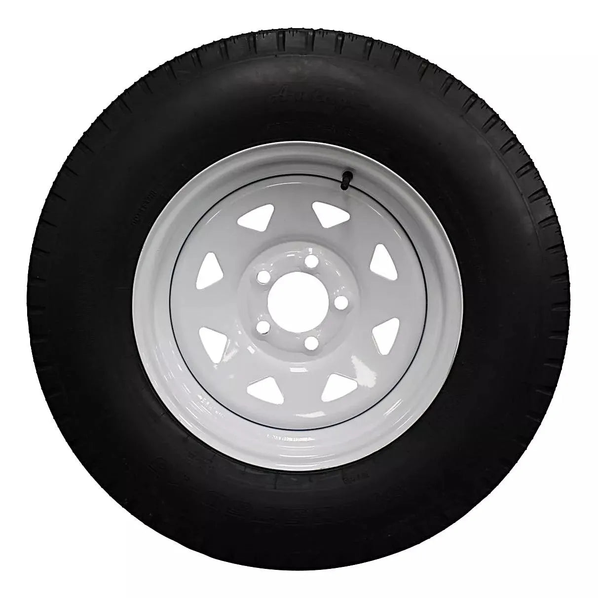 (Set of 4) Antego Tire and Wheel 225/75D15 Trailer Tire – Reinforced 8-Ply-Ply Design, 15.0-Inch Rim – Built for Long-Distance Hauling & Stability | A15604500116208ST22575D15-B4