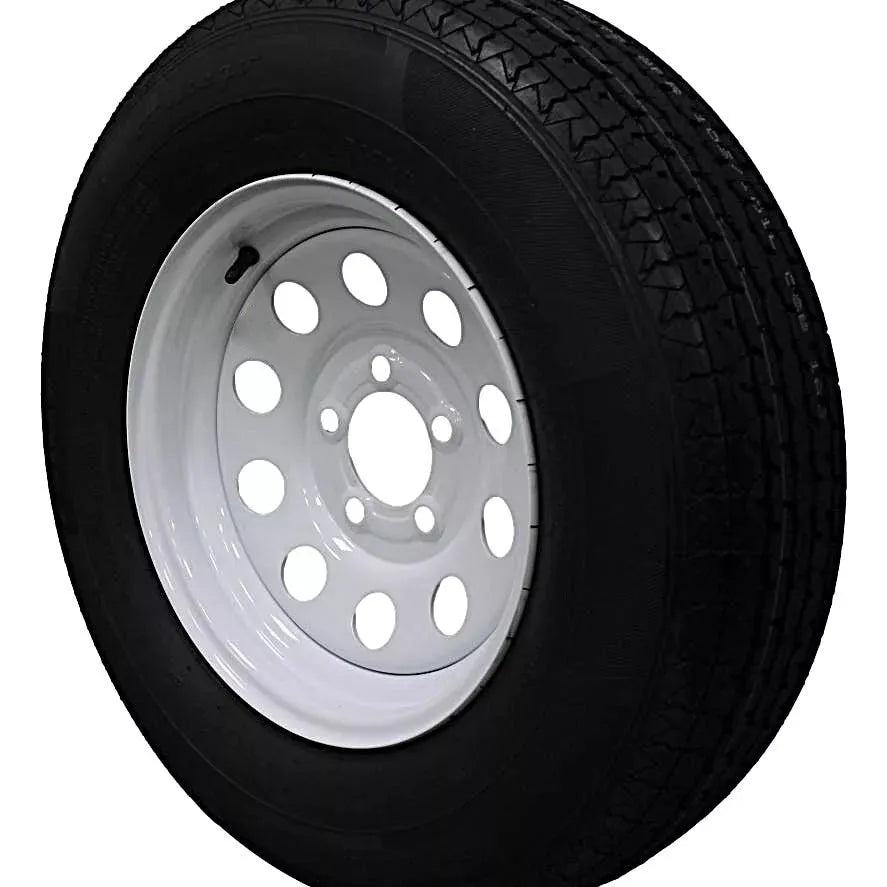 (Set of 2) Antego Tire and Wheel  205/75R14 Highway Terrain Assembly – Optimized for High Load Performance, 14.0-Inch Rim, Load 105.0, Speed M | A140554010116108ST20575R14-B2