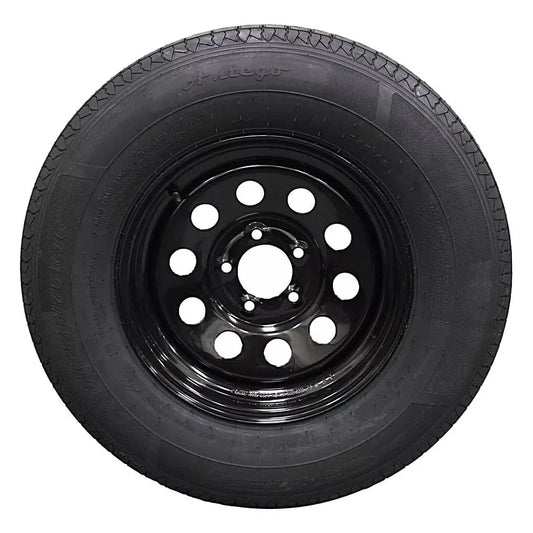 (Set of 4) Antego Tire and Wheel Heavy-Duty 225/75R15 Highway Terrain – 10-Ply-Ply, 15.0-Inch Wheel, Designed for Secure & Stable Towing | A15604510096110ST22575R15-B4