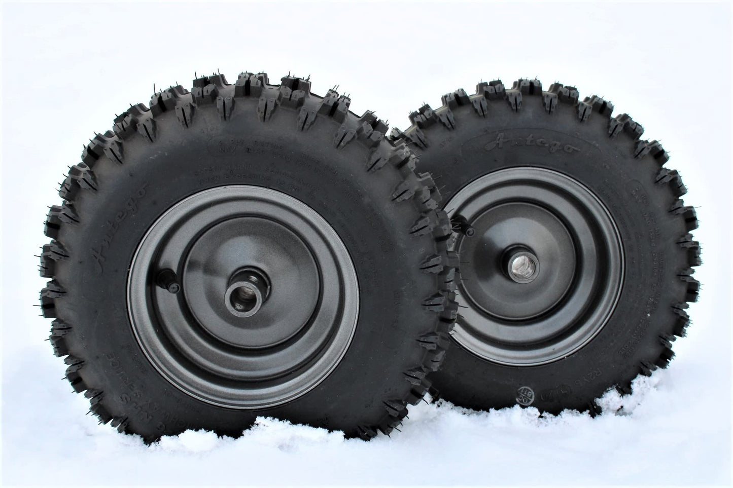 13x4.10-6 Tire Wheel Assembly with Non-Directional Snow Tire (Set of 4)  Ariens 07101238